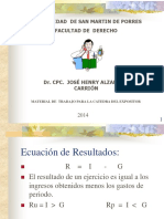 4.1 Estado de Distribucion de Resultados Usmp 2012