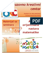 Materijal Sa Seminara OKC AON Matematika PDF