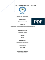 Administración de Empresas i. Tarea 7. Judith Rosa