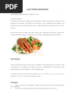 Manual de Low Carb Para Iniciantes