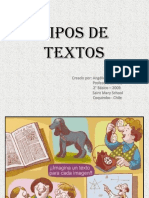 Tipos de Textos