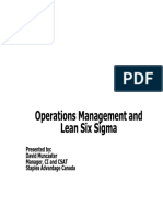 Lean Six Sigma