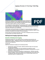 Multispectral Imaging Drones in Farming Yield Big Benefits