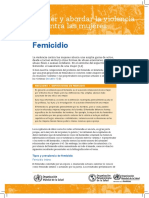 Femicidio PDF