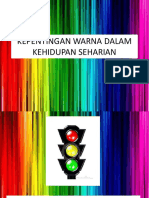 Kepentingan Warna Dalam Kehidupan Seharian