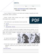 Exercícios de Revisão Com Respostas - HIST PDF