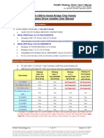 PL-2303 Win Driver Manual v4.18.0 PDF