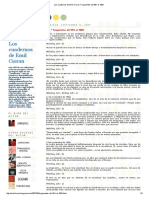 Los Cuadernos de Emil Cioran - Fragmentos Del 981 Al 1000 PDF
