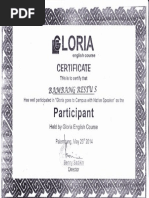 Sertifikat Toefl Itp 2 Test Of English As A Foreign