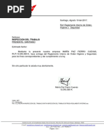 Certificado de Vigencia de Contrato