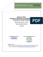 Equal or Fair? A Study of Revenues and Expenditures in American Charter Schools