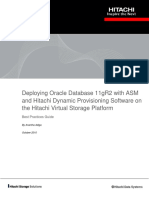 Deploying Oracle Database 11gr2 With Asm and Hdps Best Practices Guide PDF