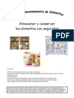 Spanish Food Storage Safety Text