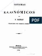 Frédéric Bastiat - Sofismas Económicos PDF
