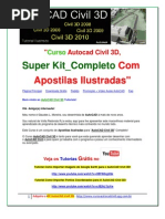 Download Tutorial Autocad Civil 3D Grtis Vdeos Grtis e Muito mais Kit AutoCAD Civil 3D com 5 DVDs Completos FRETE GRTIS by glaudeslm SN36012025 doc pdf