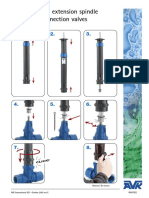 AVK Telescopic Extension Spindle For Service Connection Valves