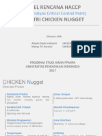 Haccp Chicken Nugget (Aisyah Dan Motya)