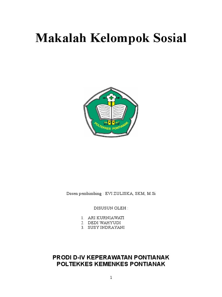 Contoh Makalah Organisasi Sosial