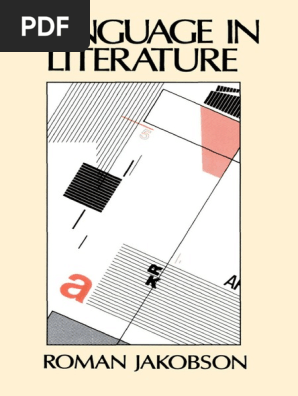 Roman Jakobson Language In Literature Grammatical Gender Linguistics