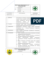 SOP Pemantauan Terhadap Penggunakan APD