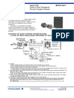 General Specifications: Model ZS8 Direct In-Situ Flameproof Zirconia Oxygen Analyzer