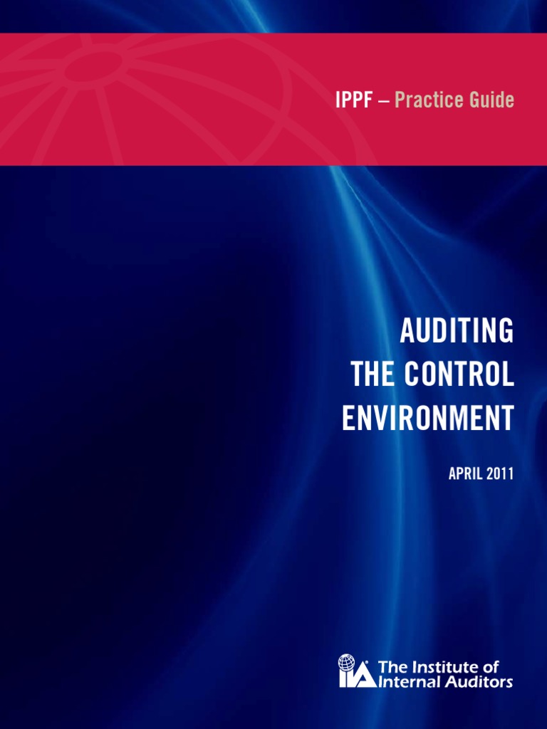 Auditing The Control Environment PDF Internal Audit Internal Control