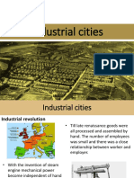 Lecture 9 Indutrial Cities