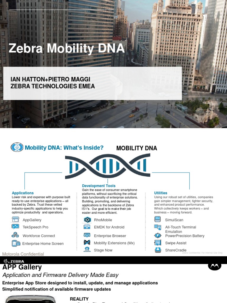 Mobility DNA Zebra Added Value Q2 16 PDF Mobile App Android