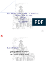 PROFESSIONAL AND TECHNICALCOMMUNICATION Lecture 2 PPT