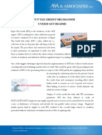 Input Tax Credit Mechanism Under GST Regime PDF