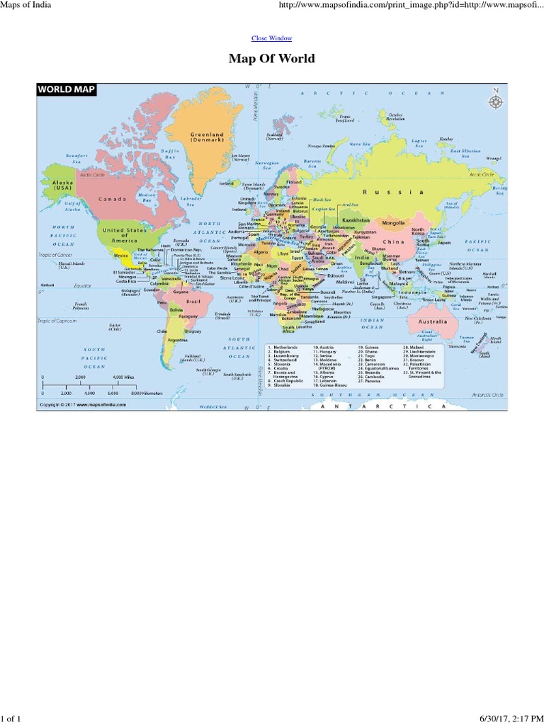 Detailed India Physical Map PDF | PDF