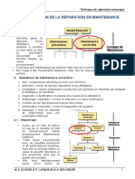 CH1 Position de La Reparation en Maintenance PDF