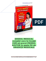 Cum Sa Acorzi PRIMUL AJUTOR in Peste 50 DE URGENTE MEDICALE PDF