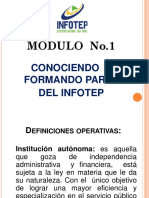 Diapositiva Conociendo INFOTEP