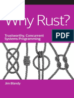 Why Rust?: Trustworthy, Concurrent Systems Programming