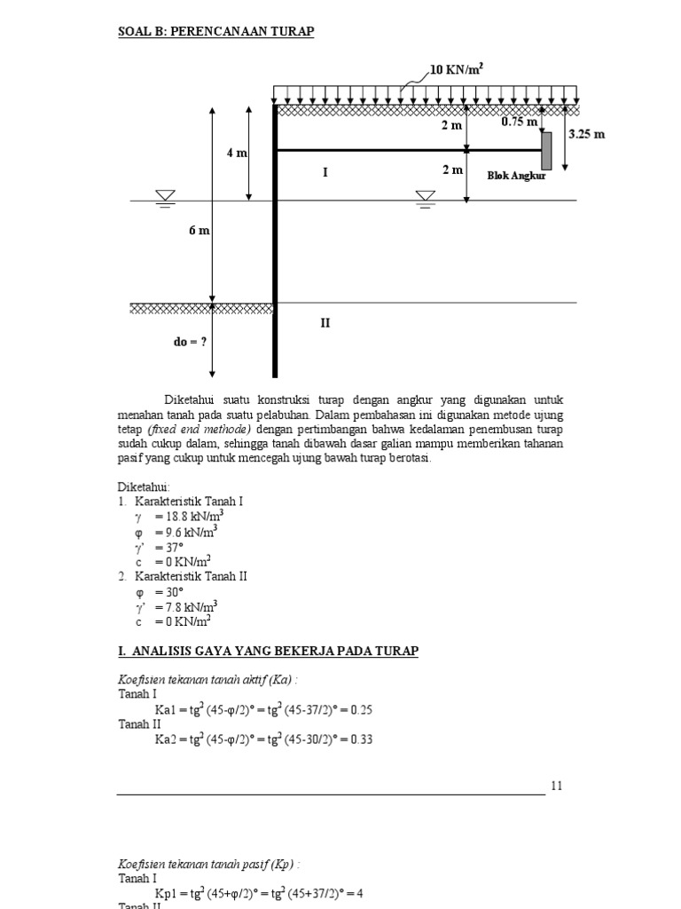 Design Turap1 | PDF