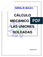 CALCULO MECANICO DE UNNIONES SOLDADAS - ARATEC INGENIERIA.pdf