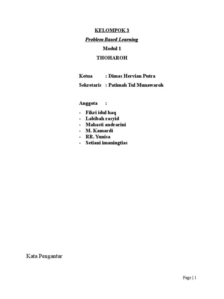 Modul 1 Blok Al Islam