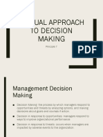 Factual Approach To Decision Making: Principle 7