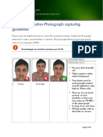 Online Application-Photograph Capturing Guidelines