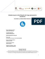 Evaluacion de Indicadores Riesgo Social PDF