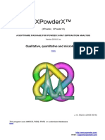 Quick User Guide XPowderX