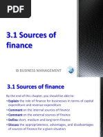 003251-3.1 Sources of Finance