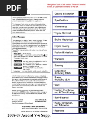 P0339 Honda Accord 2008 - Top Honda