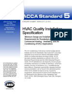 Hvac Quality Installation Specification