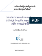 560-Limites Territoriais para Fins de Distribuicao de Royalties