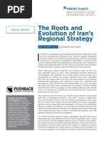 The Roots and Evolution of Iran’s Regional Strategy