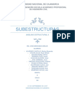 Informe de Subestructuras 4