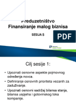 5 Finansiranje Biznisa