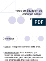 Menores en Situación de Dificultad Social. (1)